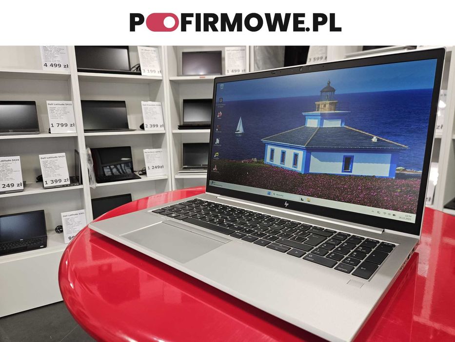 Biznesowy HP EliteBook 855 G8 15" Ryzen 5 16GB 256SSD FV23% Gwarancja