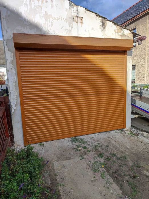 Brama Rolowana 3000x2100 Złoty Dąb PA 77