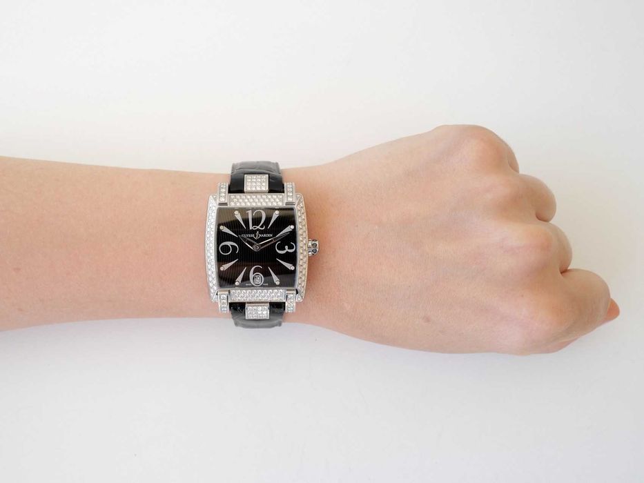 Ulysse Nardin Caprice Full Diamonds Black Dial