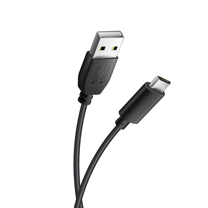 Kabel USB-A do Micro USB Blue Star Lite 3A 1,2 m czarny