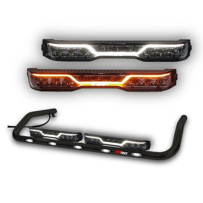 Orurowanie dachowe / Rama MAN TGX TGA TGS TGM (czarne 118)