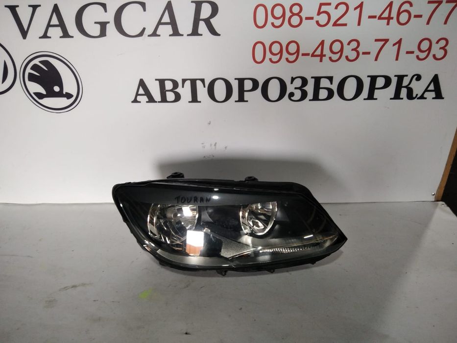 Фара, фари Volkswagen Caddy, Touran