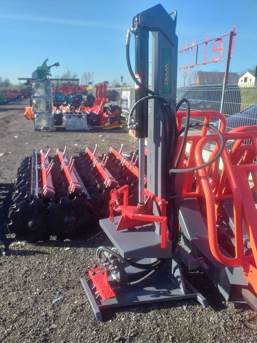 Rozdrabniacz do drzewa, kłód hydrauliczny pionowy