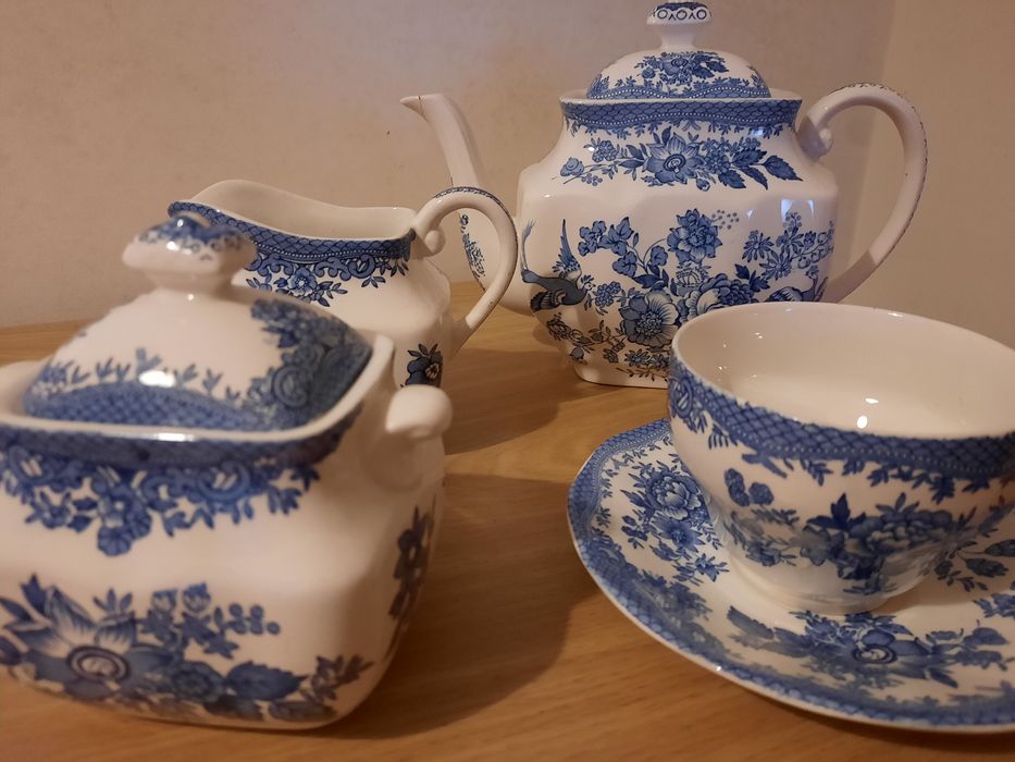 Serviço chá Porcelana Inglesa Enoch wedgwood