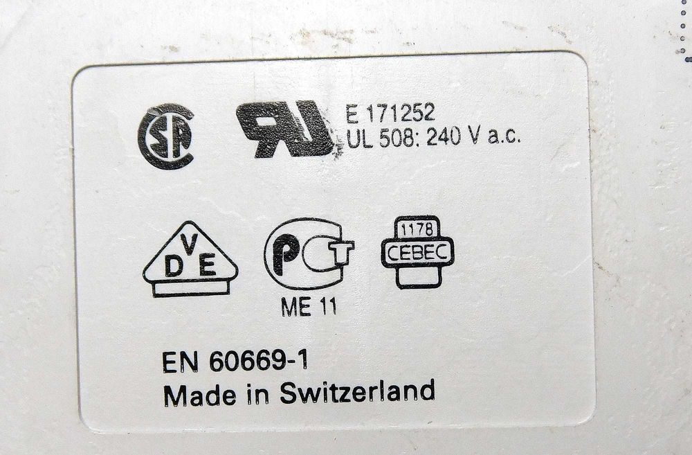 Wyłącznik Bezpiecznik 16A E221-20 ABB [K6]6 cena 2 sztuk