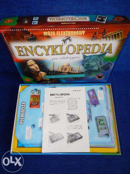 Gra edukacyjna, encyklopedia mózg elektronowy