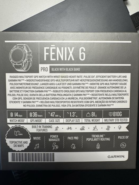 Garmin Fenix 6 Pro