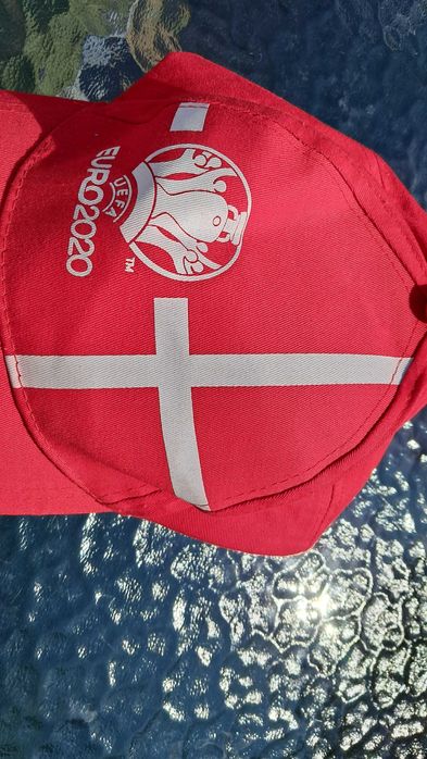 EURO 2020 czapka z daszkiem DANMARK DANIA oficjalna BDB snap back