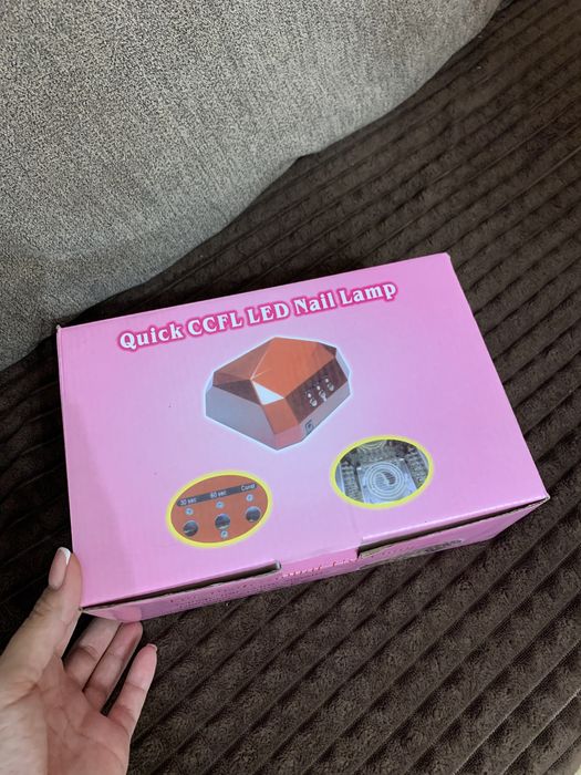 Лед лампа для манікюру