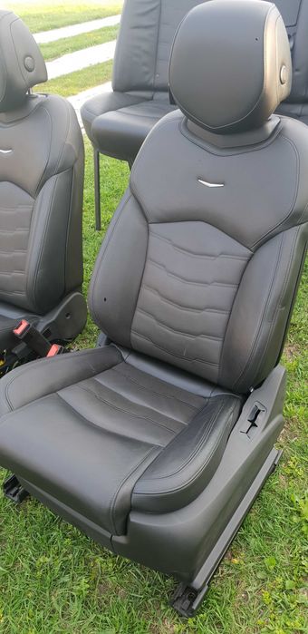 Салон Карты Дверей Обшивка Сиденья сідушки Кожа Cadillac ct6 2017р