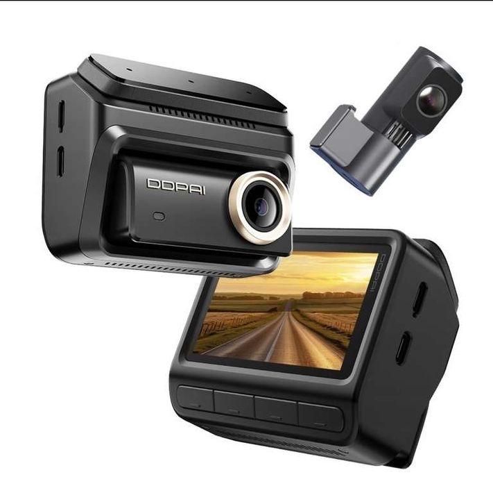 DDPAI Z90 Pro  Dual-Channel Set 4K Wideorejestrator Kamerka Samochodowa