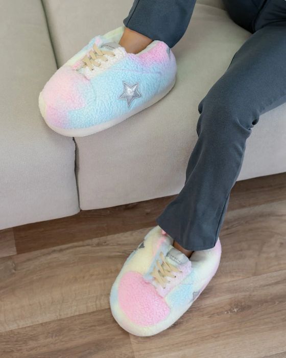 Pantufas Flamingueo Candy Multicolor