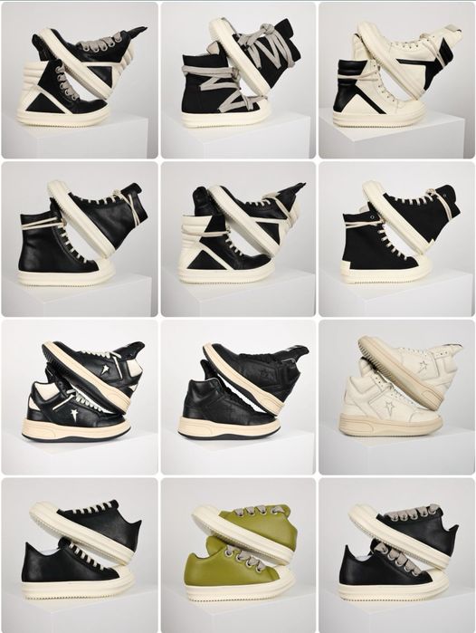 Rick Owens/Ramones/Jumbo/Drkshdw/Vintage/Geobasket/Abstract/Puffer