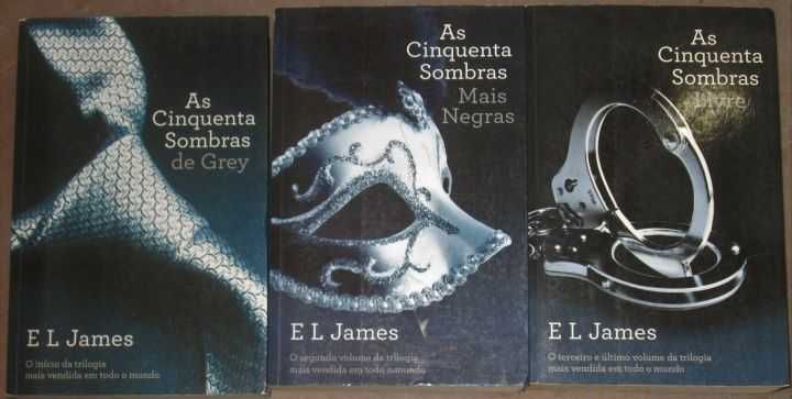 Trilogia as Sombras de Grey, como nova