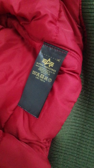 Оригинальний бомбер Alpha Industries MA-1 BOMBER JACKET куртка cwu-45 n-2b b-15