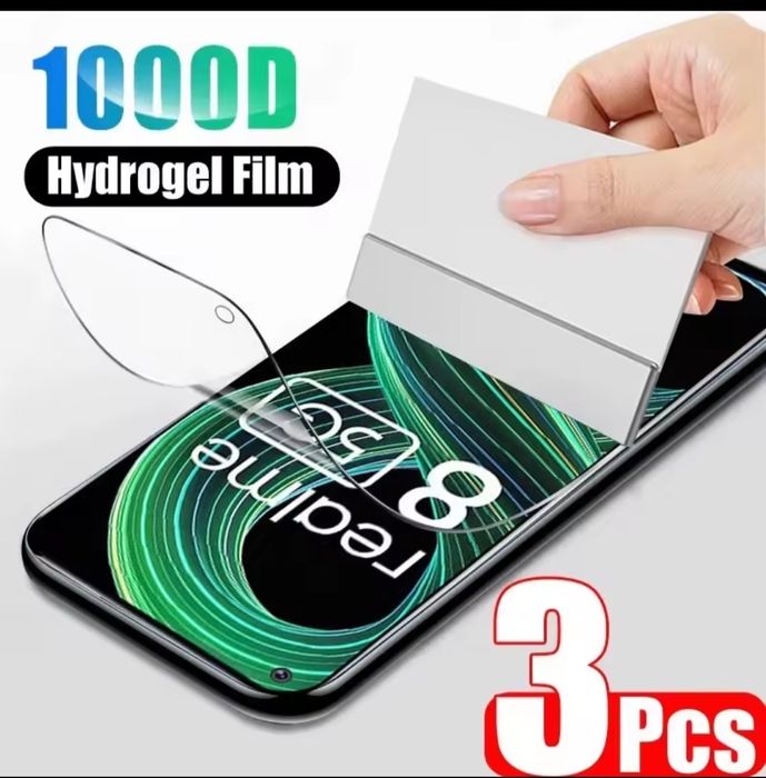 Гидрогелевая, защитная плёнка с олеофобным покрытием  Realme  X2 ,XT