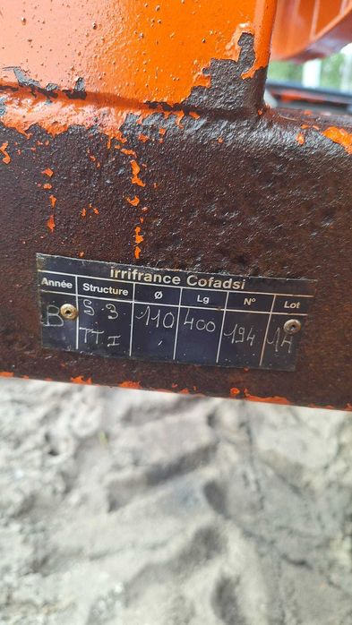 Máquina de rega Irrifrance