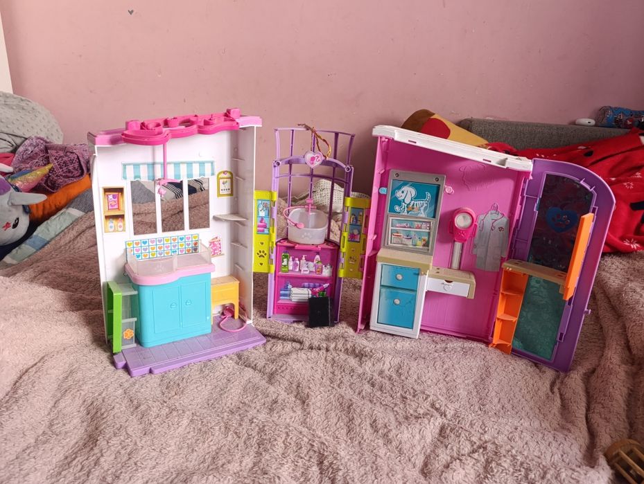 Domek - weterynarz Barbie