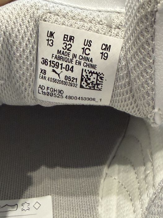 Buty dziecięce Puma.