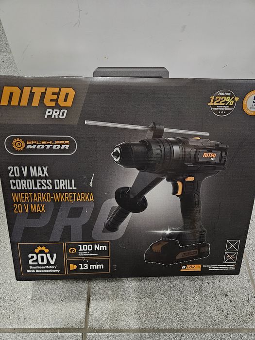 Nowa wiertarko wkrętarka Niteo Pro 20V