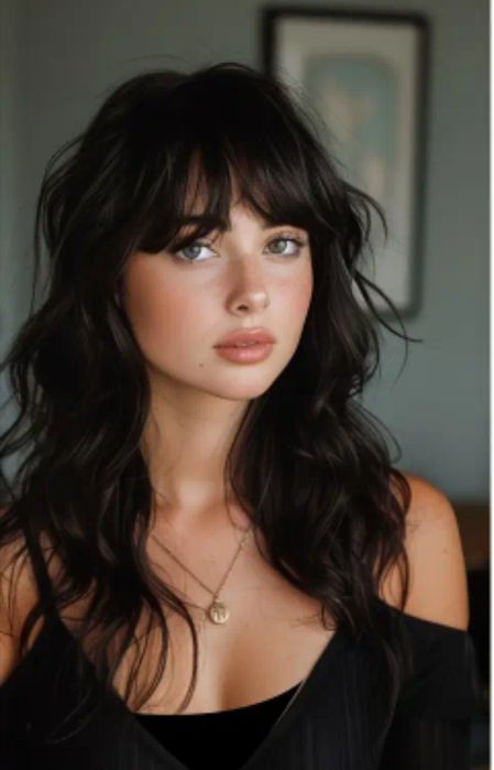 Peruka czarna grafit