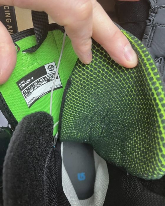 Buty Snowboardowe Burton X-Driver czarne rozmiar 45 UE