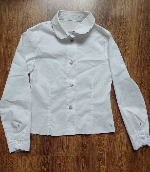 Zestaw koszula i bluzka 116