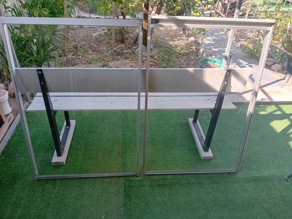 Janelas de correr em aluminio