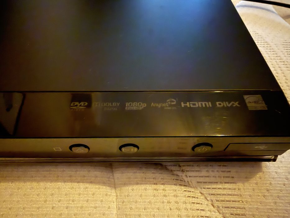 Leitor de DVDs da SAMSUNG