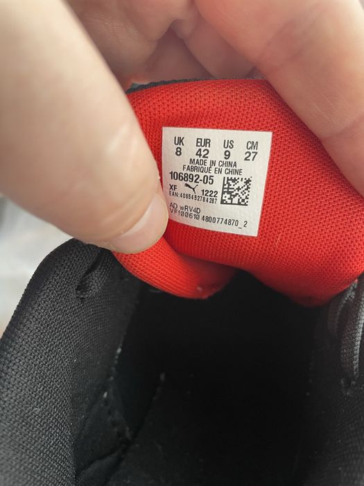Футзалки Puma 41-42 розмір 26-26,5см бампи сороконожки кроссовки