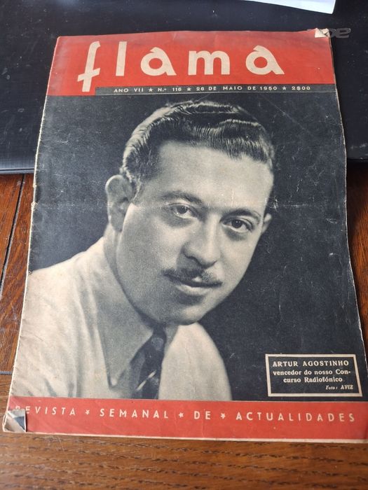 Revista flama 1950 SLB Benfica