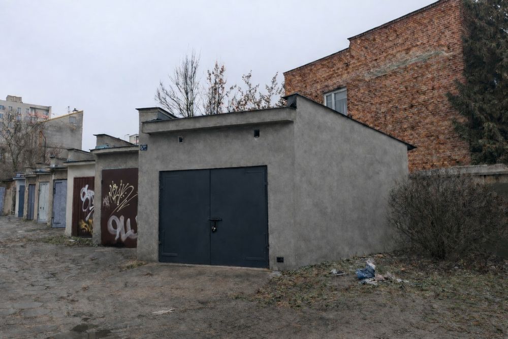 Duży garaż w centrum Radomia