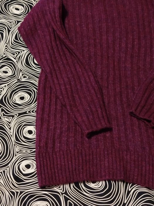 Ciemno fioletowy melanż nowy golf Moda Katalinski L 40