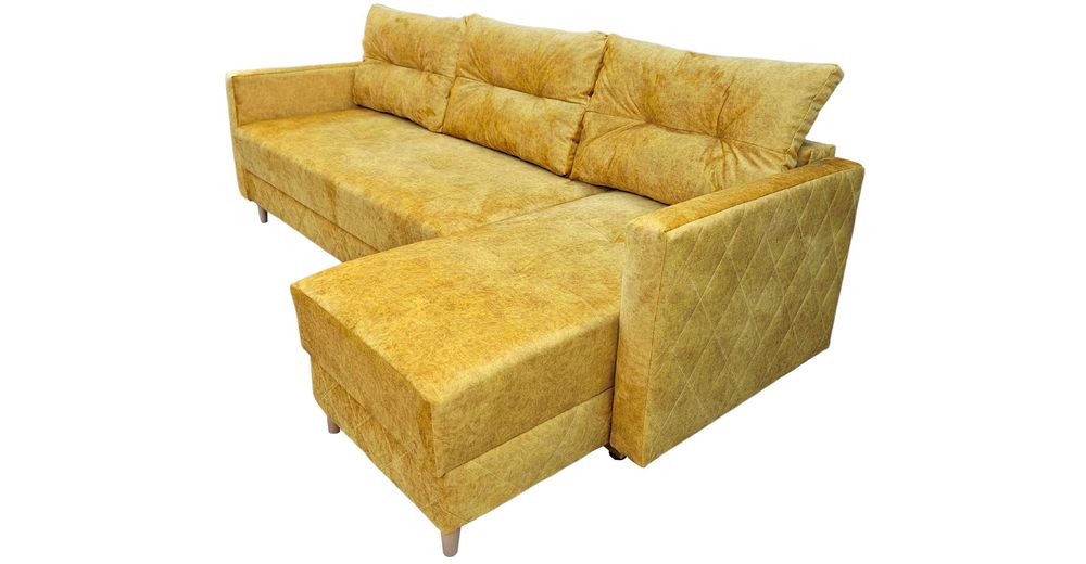 Narożnik Sofa USZAK +, AUTOMAT, 2 Pojemniki, Pikowany, Transport