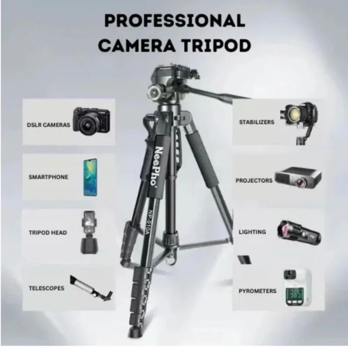 Штатив Tripod Stand Multifunctional Neepho NP-910A 2.10m