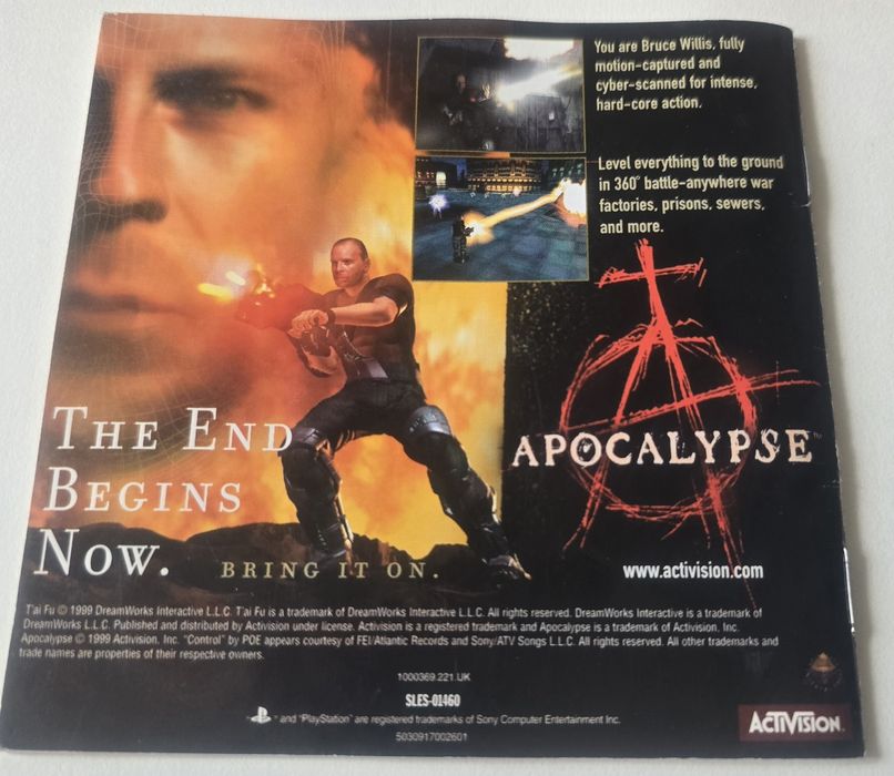 Tai Fu Wrath of the Tiger PSX