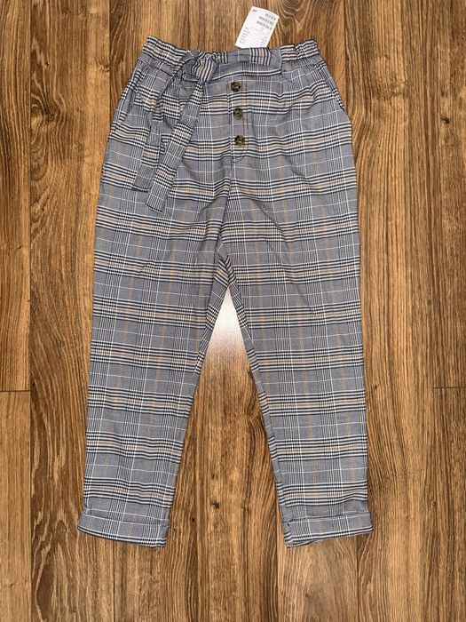Nowe spodnie eleganckie dla dziewczynki 134 H&M