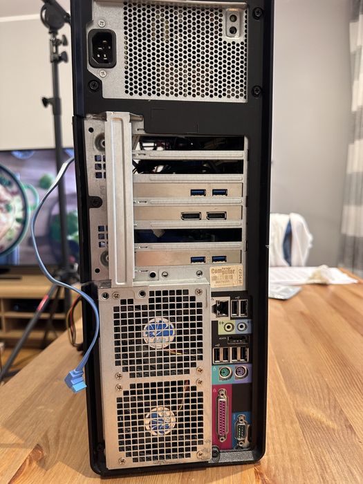 komputer Dell T5500 2x Xeon 5677 3,47 GHz 48GB RAM 8 core