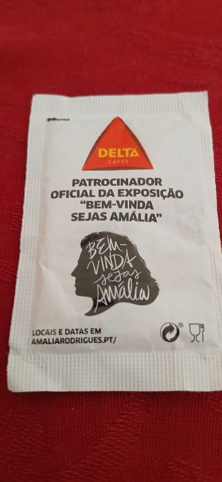 Pacote de açúcar Centenário Nascimento Amália