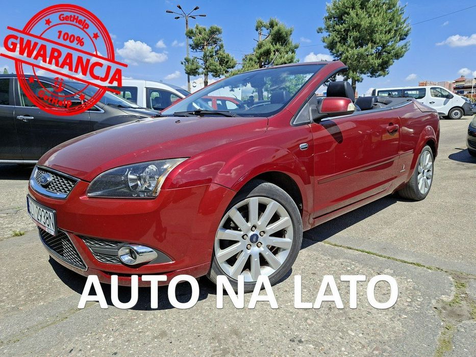 Ford Focus Cabrio, Klimatronic 2-stref, Podgrz. fotele, Tempomat