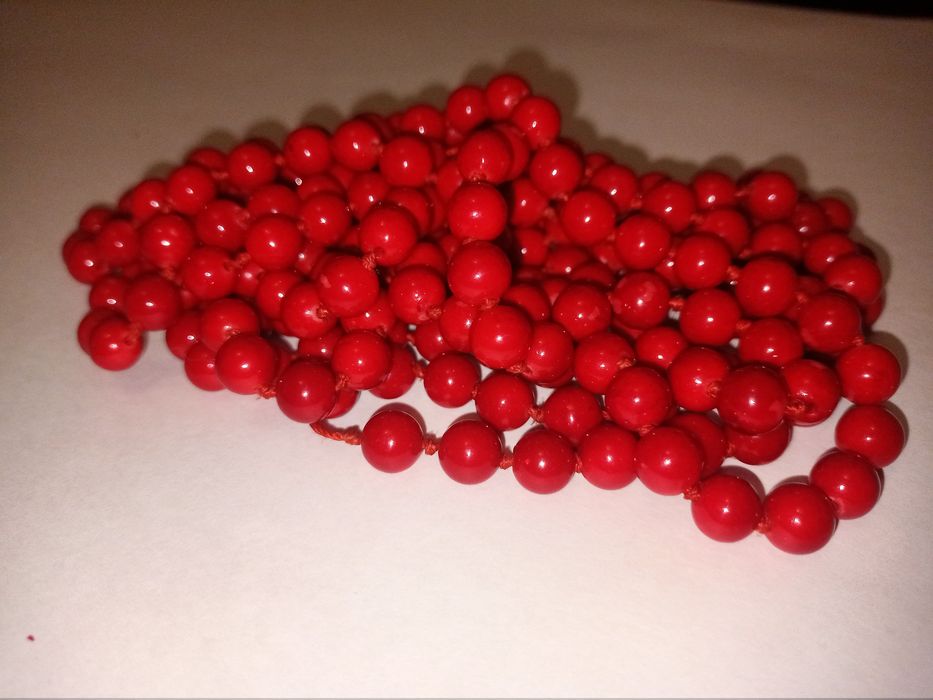 Бусы, ожерелье Коралл