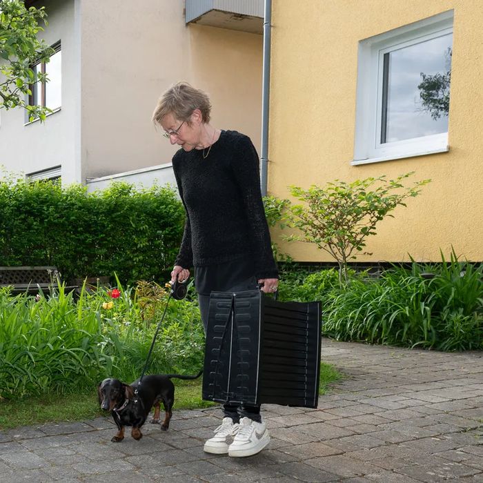 TIAKI Plastikowa Rampa dla Psa 153x40x12,5cm do 35kg