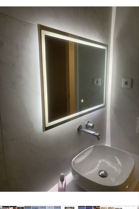 Espelho led 80x60 cm