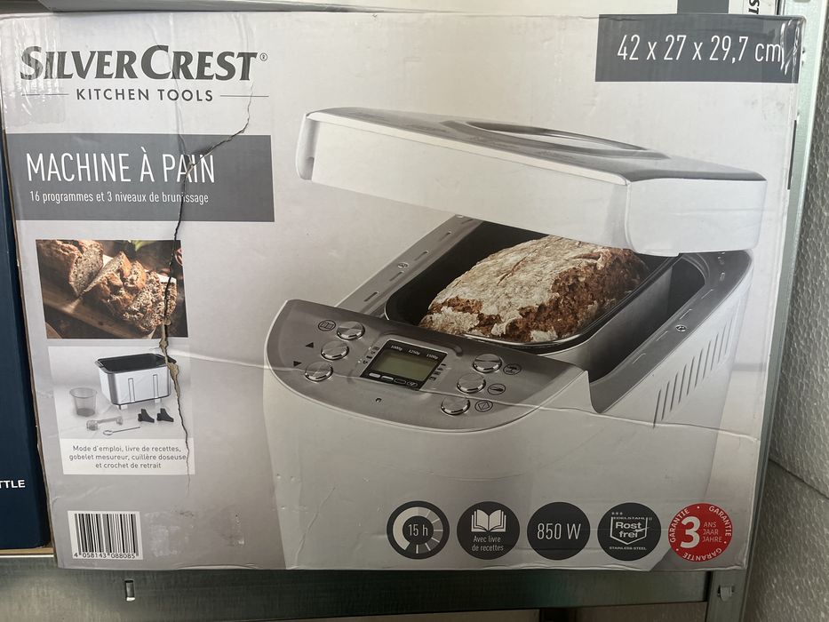Автоматична хлібопічка Silvercrest SBB 850 E1