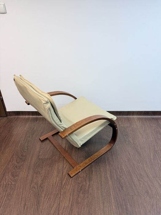 Fotel wypoczynkowy skaj