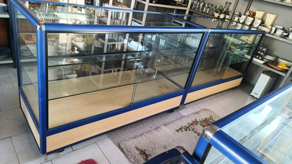 Vitrines para exposição
