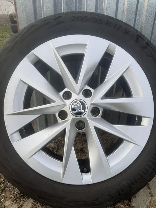 Koła Alu 17" Skoda Octavia  SuperB Yeti Karoq Kodiag 5x112 / 7Jx17