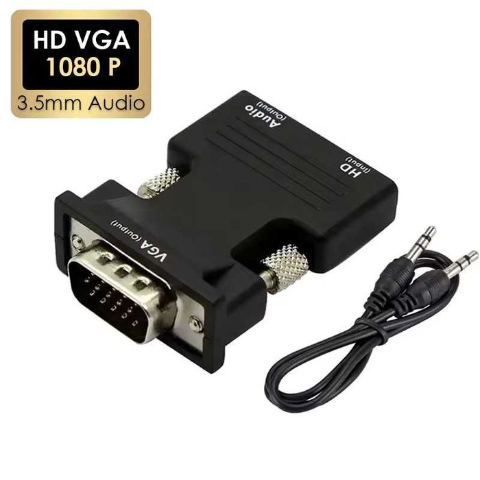 HDMI в VGA перехідник переходник адаптер конвертер