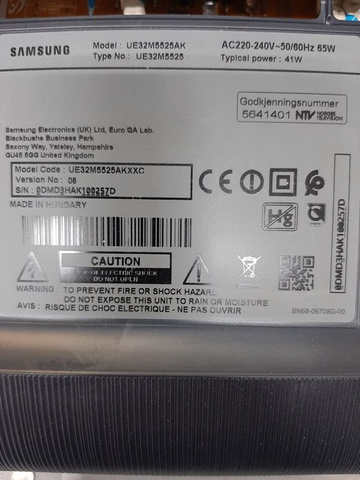 Fonte alimentação Tv