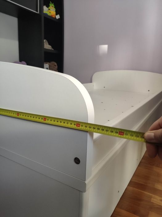 Cama quarto 2 gavetas grandes de arrumação